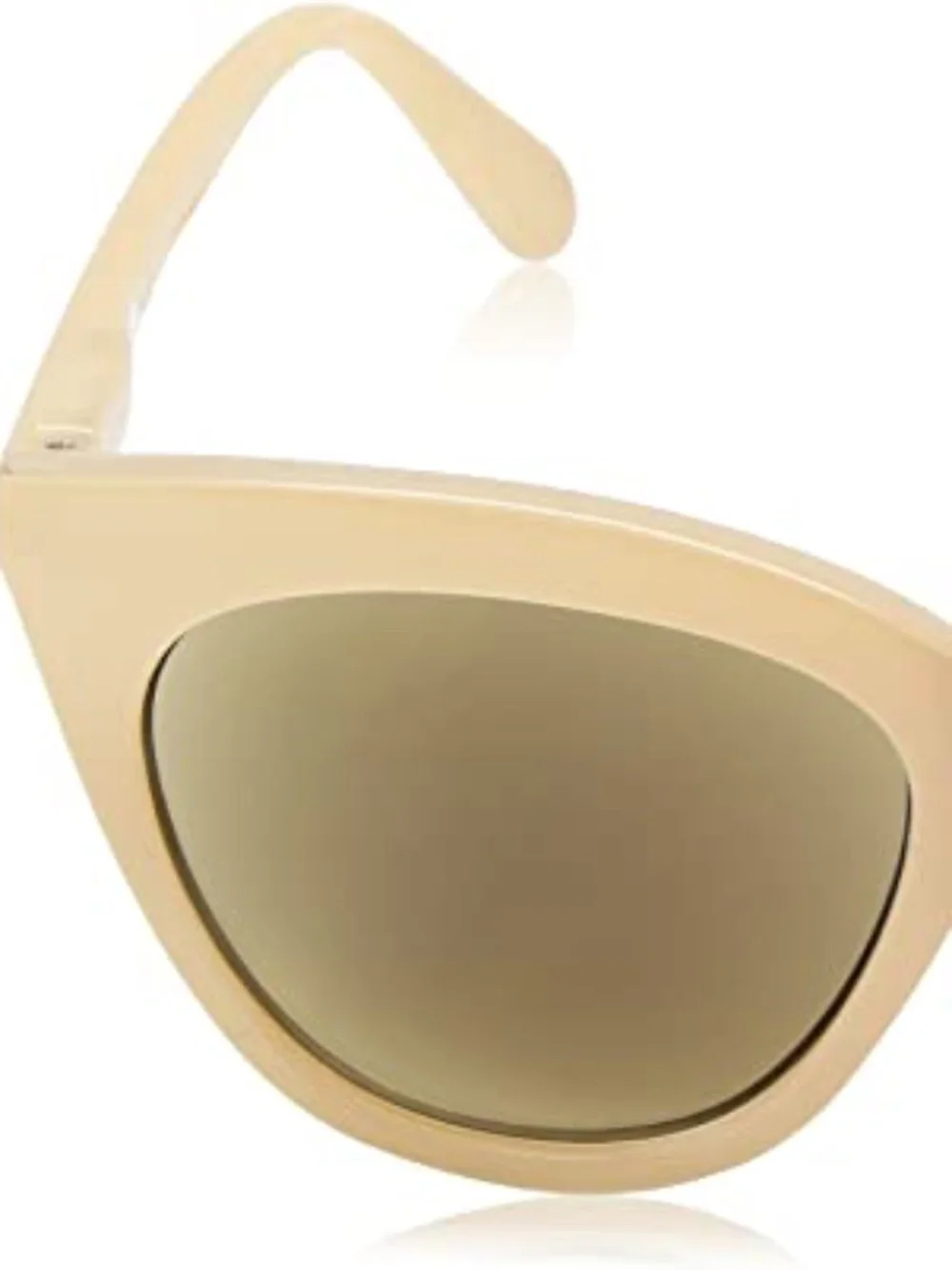New Peepers Tan Mimosa Cat-eye Sunglasses
